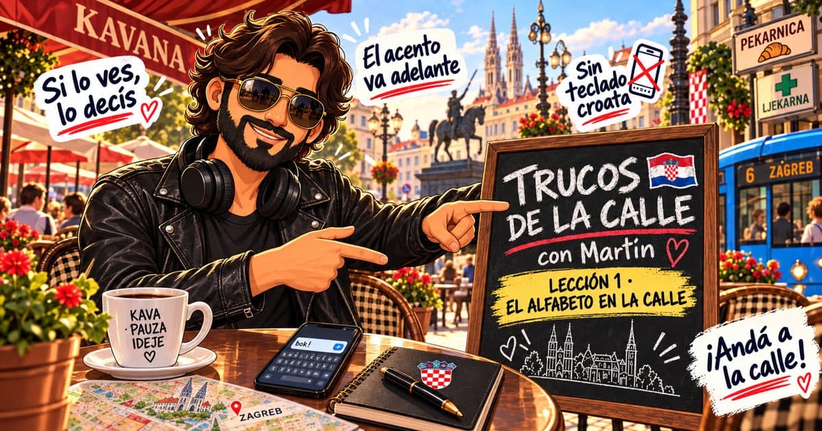 Trucos para pronunciar croata en la calle · Lección 1