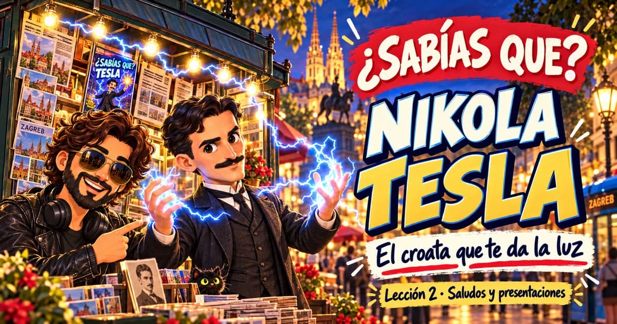 Nikola Tesla, el croata que te da la luz · Lección 2