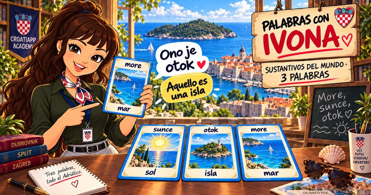 More, sunce, otok: el Adriático en tres palabras · Lección 4