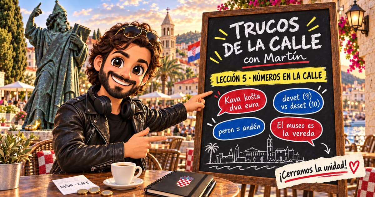 Trucos para los números y los precios en croata · Lección 5